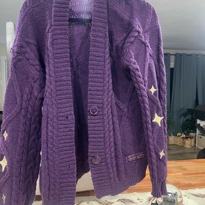 Purple Taylor Swift Women's Sweater